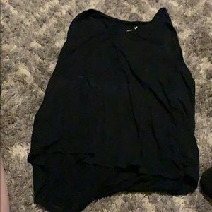 Black tank top